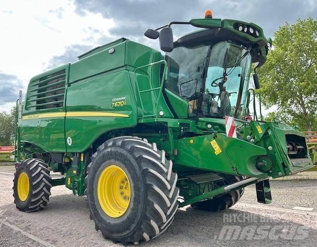 John Deere T 670 Leikkuupuimurit