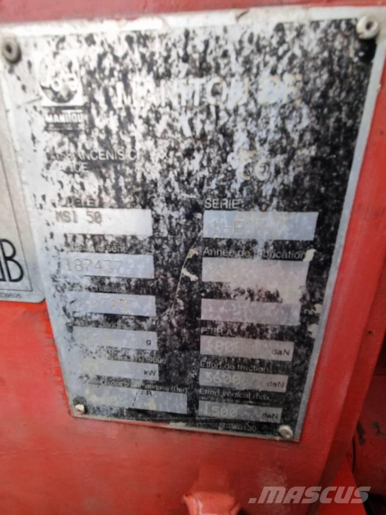 Manitou MSI 50 Maastotrukit