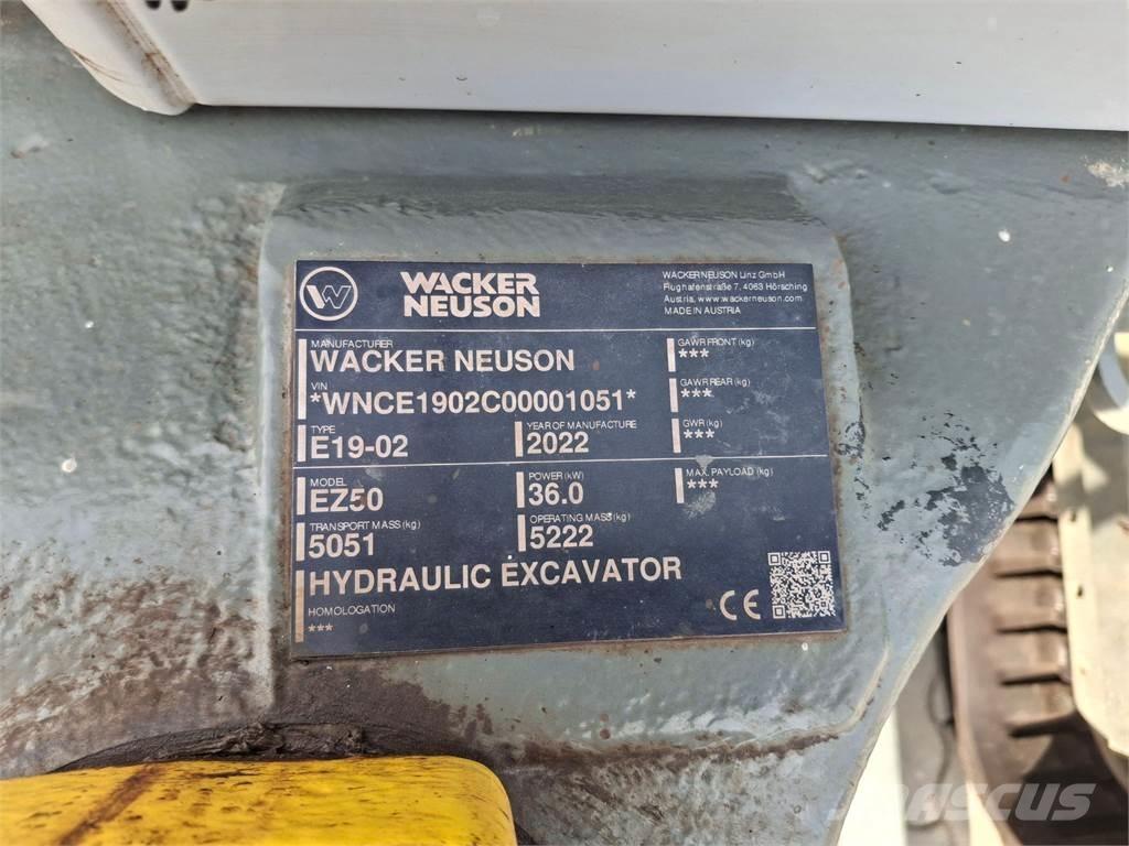 Wacker Neuson EZ50 Telakaivukoneet