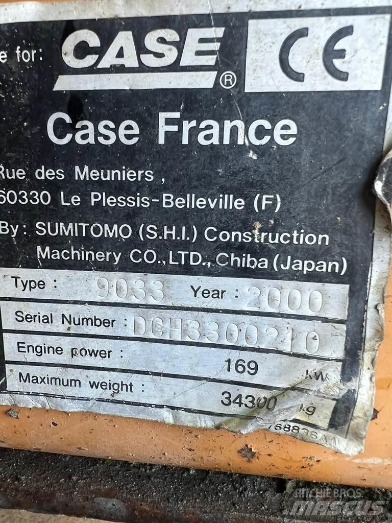 CASE 9033 Telakaivukoneet
