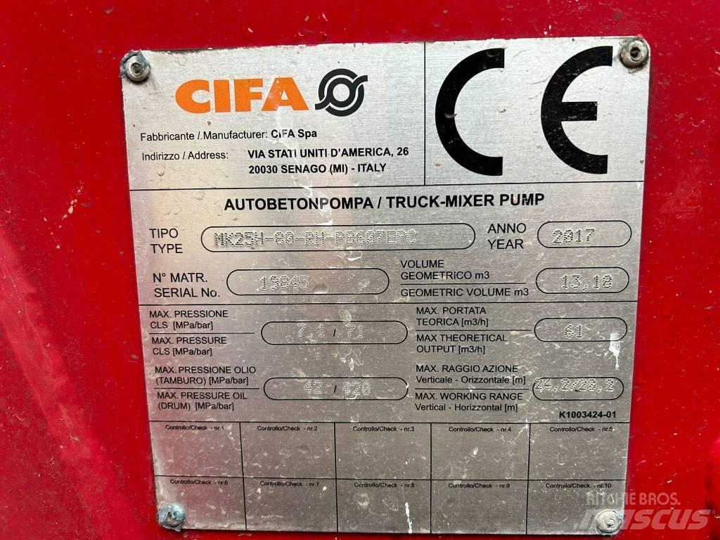 Cifa MK25H Carbotech Betonipumppuautot