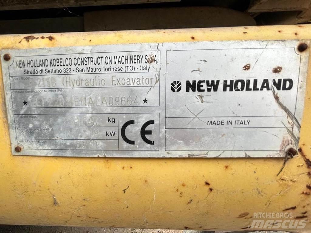 New Holland E215B Erikoiskaivinkoneet