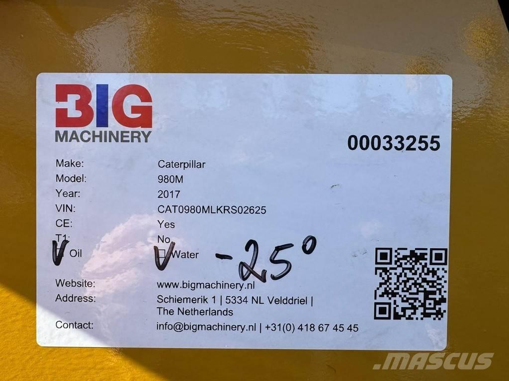 CAT 980M Pyöräkuormaajat