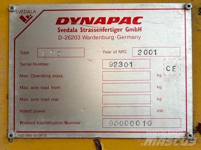 Dynapac F5C Asfalttikoneet