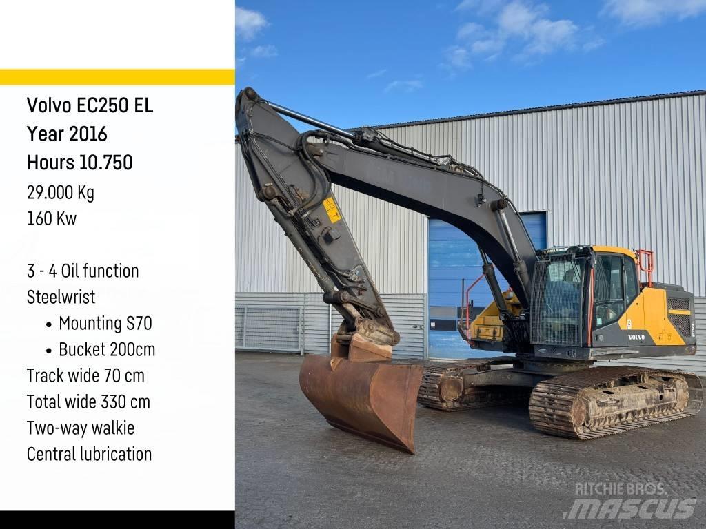 Volvo EC 250 EL Telakaivukoneet
