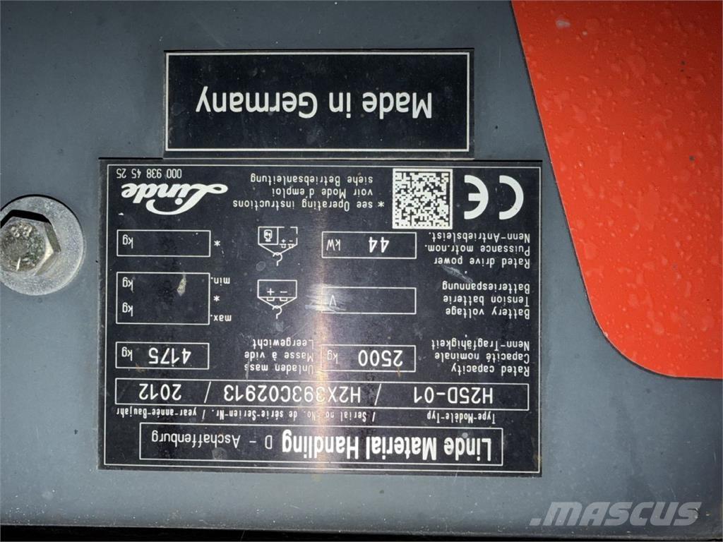 Linde H25D-01 Dieseltrukit