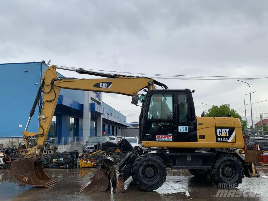 CAT M 313 D Pyöräkaivukoneet