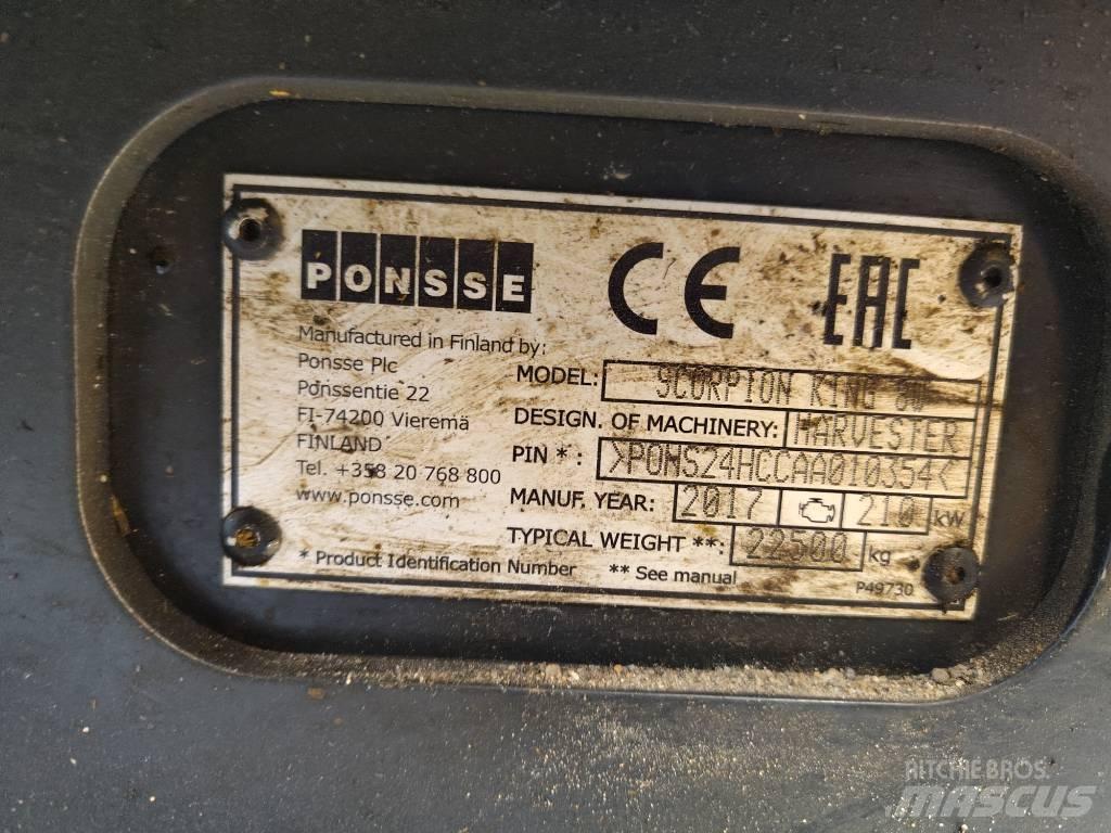 Ponsse Scorpion King Harvesterit