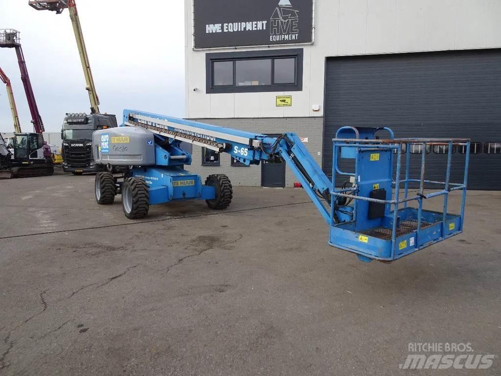 Genie S65 Teleskooppipuominostimet