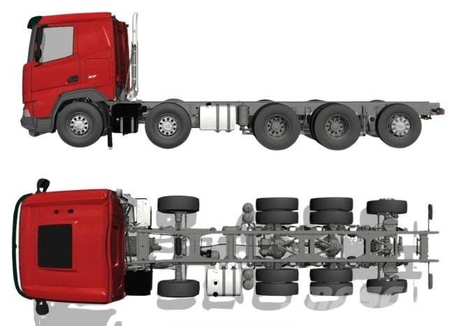 DAF XF 530 FAF 10x4 Kuorma-autoalustat