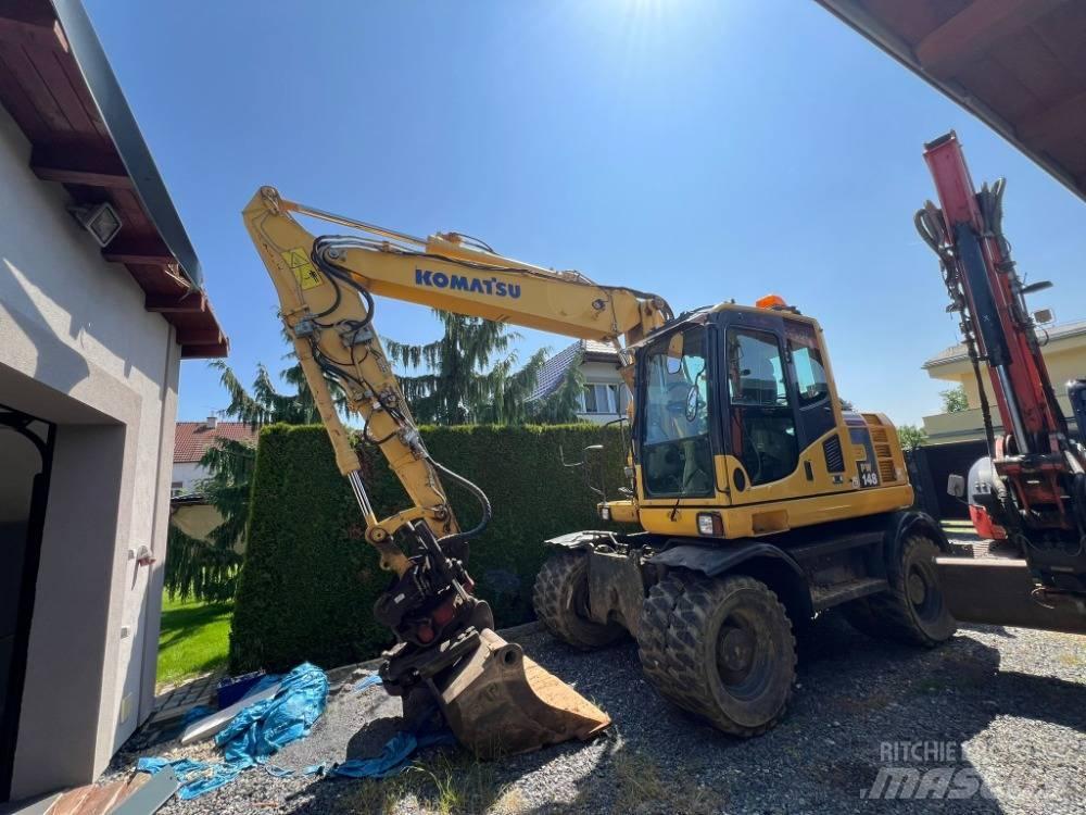 Komatsu PW 148-8 Pyöräkaivukoneet