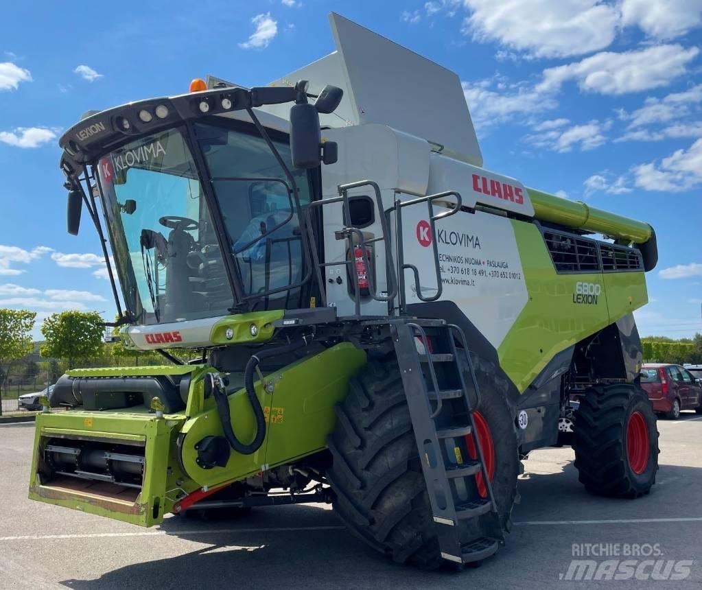 CLAAS Lexion 6800 Leikkuupuimurit