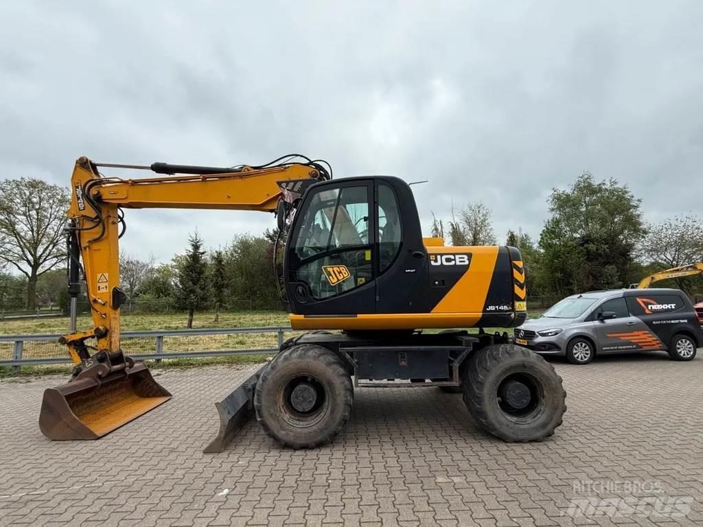 JCB JS 145W Pyöräkaivukoneet