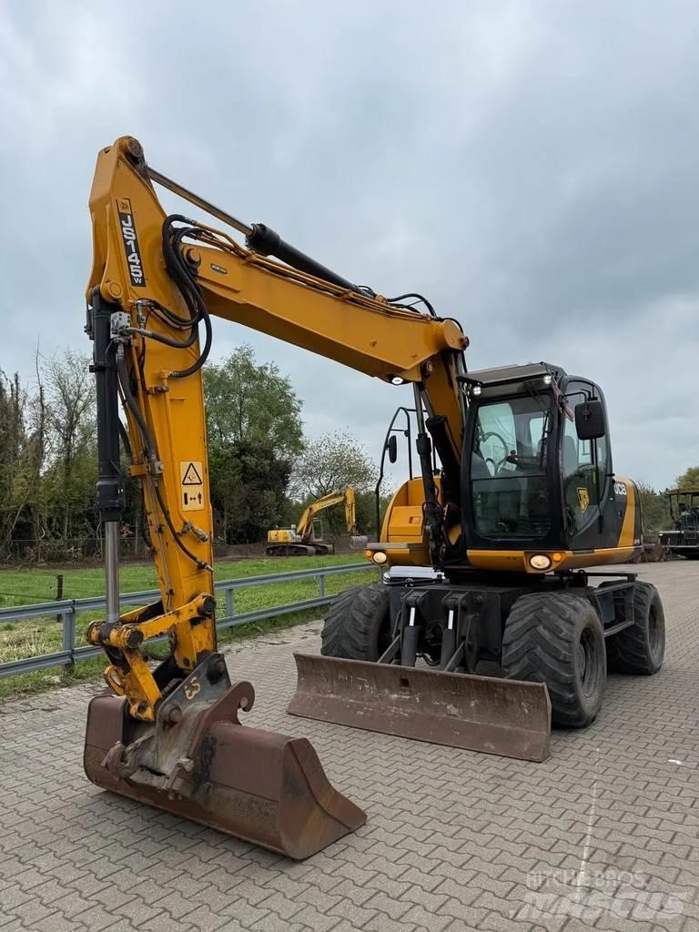 JCB JS 145W Pyöräkaivukoneet