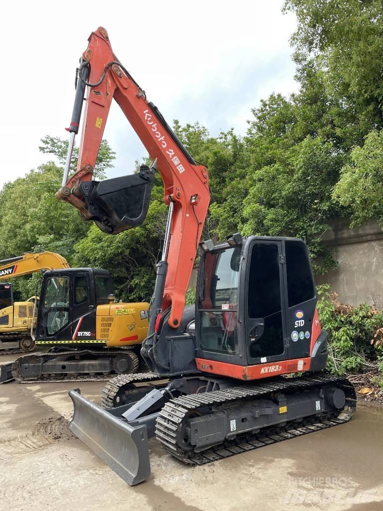 Kubota KX163 Telakaivukoneet