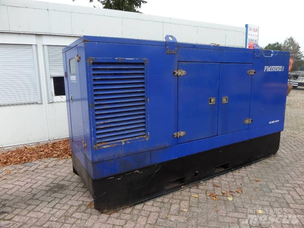PM energie GSNEF160M Dieselgeneraattorit