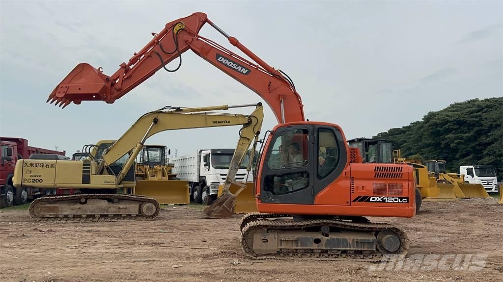 Doosan DX 120 Telakaivukoneet