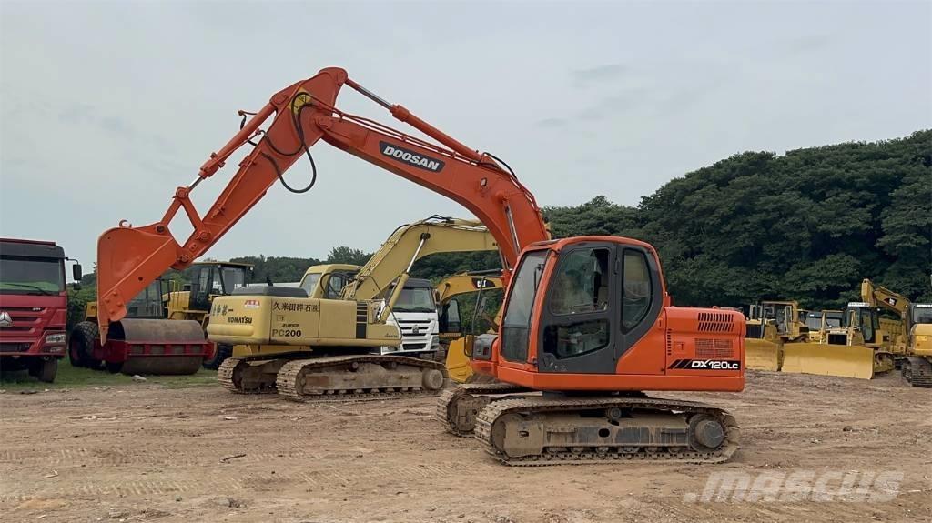 Doosan DX 120 Telakaivukoneet