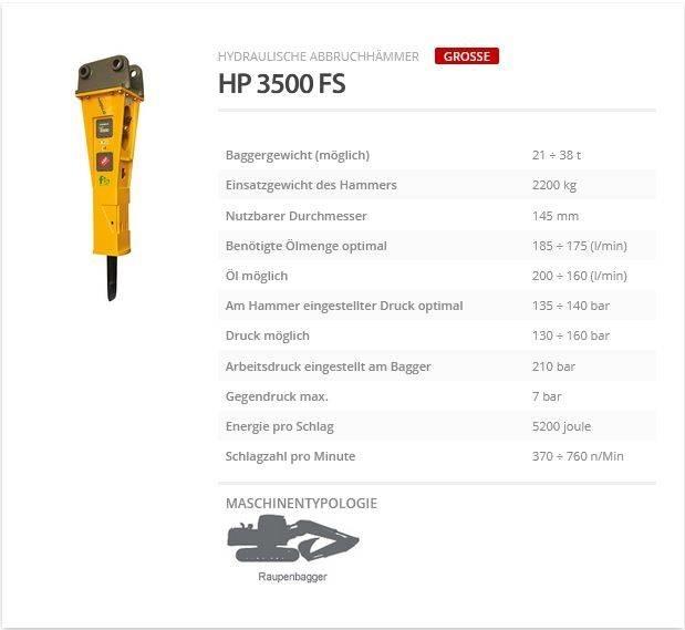 Indeco HP 3500 FS Iskuvasarat