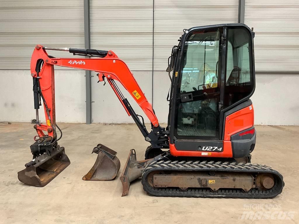 Kubota U 27-4 Minikaivukoneet < 7t