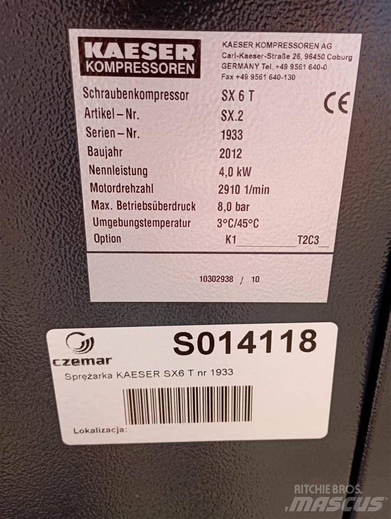 Kaeser SX6 T Kompressorit