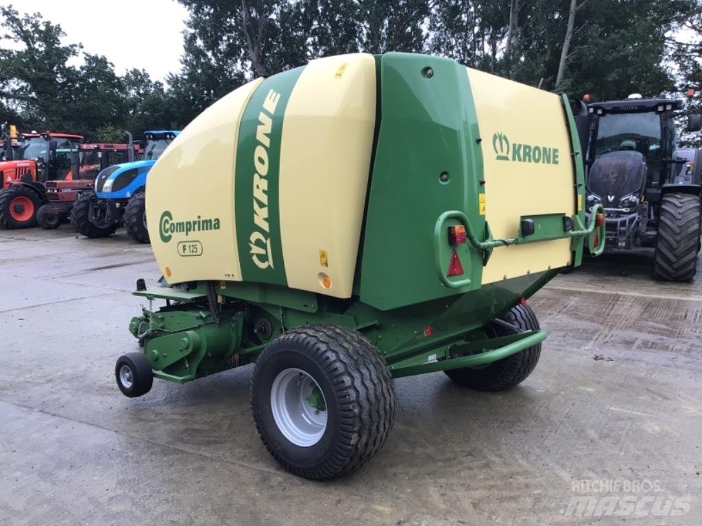 Krone Comprima f125 Pyöröpaalaimet
