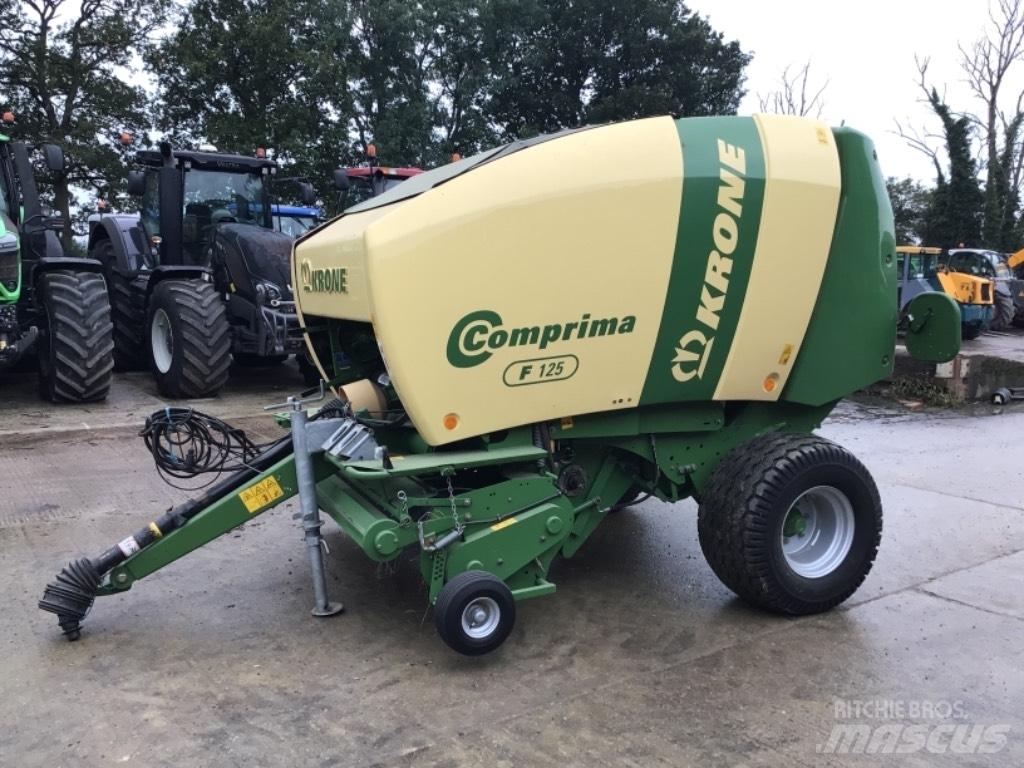 Krone Comprima f125 Pyöröpaalaimet