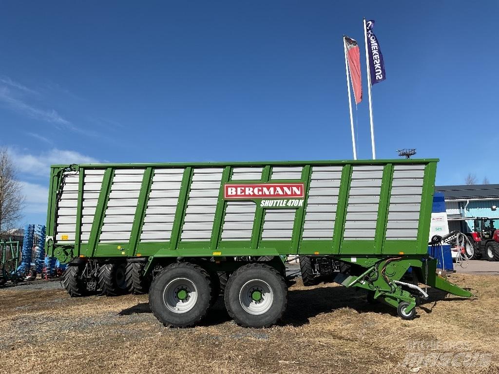 Bergmann Shuttle 470 Keräävät noukinvaunut ja silppurivaunut
