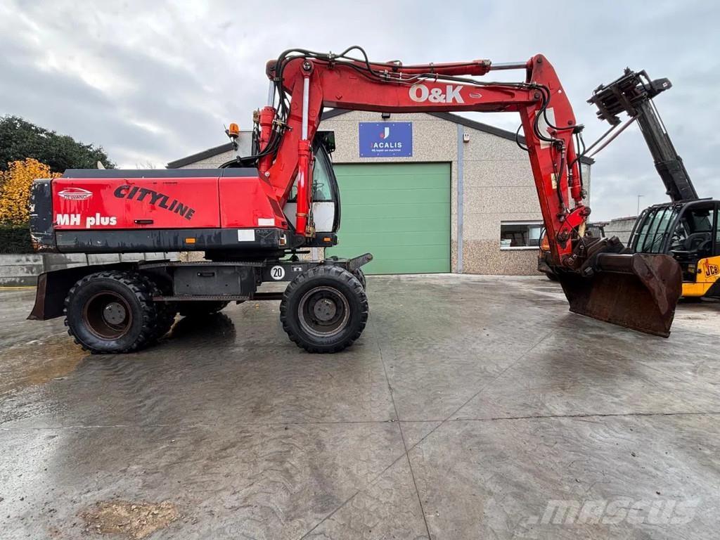 O&K MH PLUS Pyöräkaivukoneet