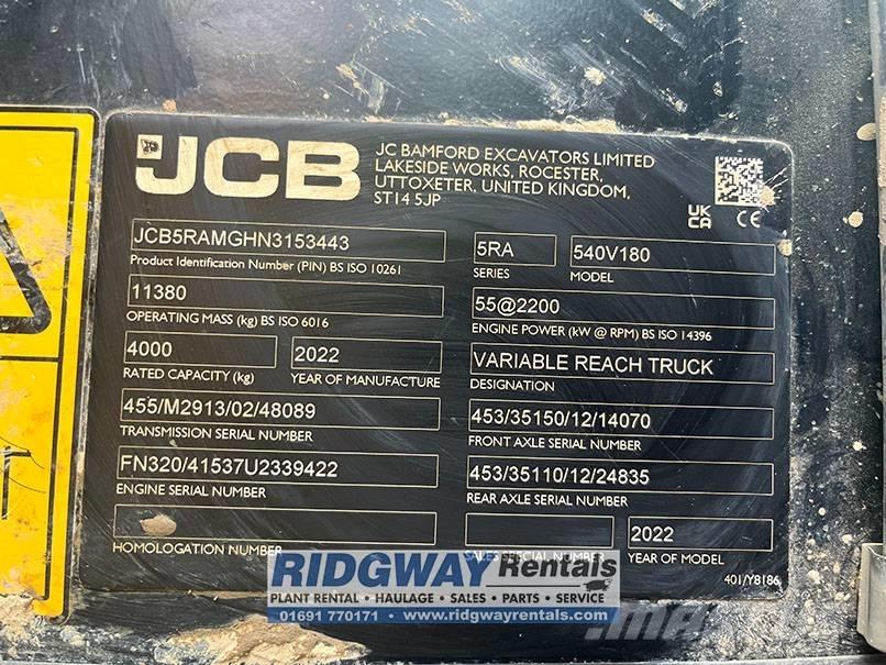 JCB 540-180 Kurottajat