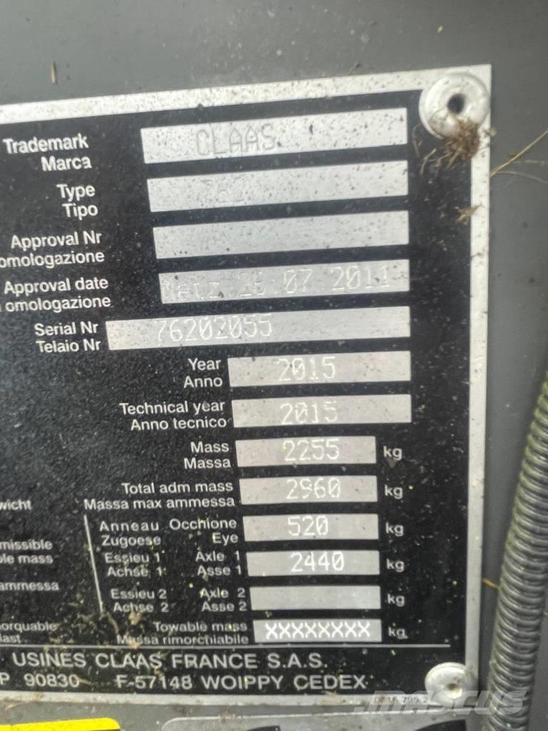 CLAAS Rollant 350 RC Pyöröpaalaimet