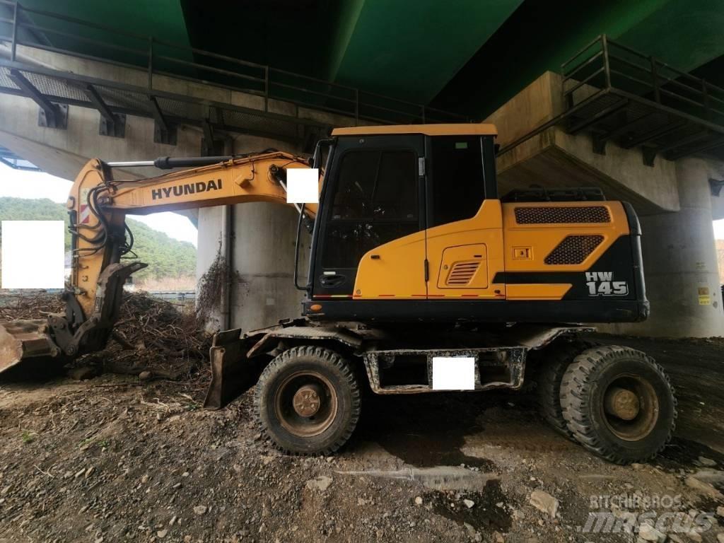 Hyundai HW 145 Pyöräkaivukoneet