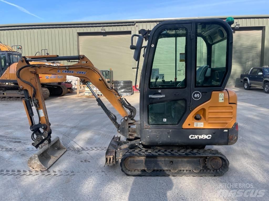 CASE CX 18 C Minikaivukoneet < 7t