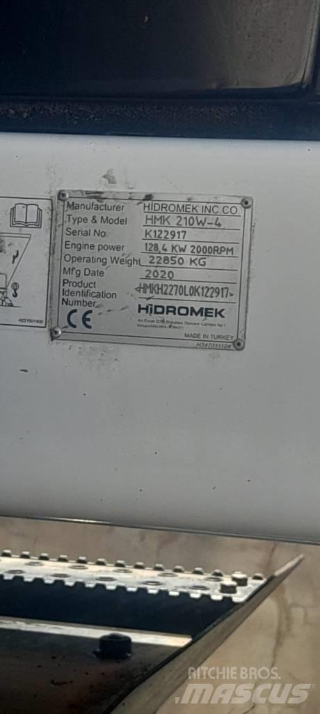 Hidromek HMK 210 W Pyöräkaivukoneet