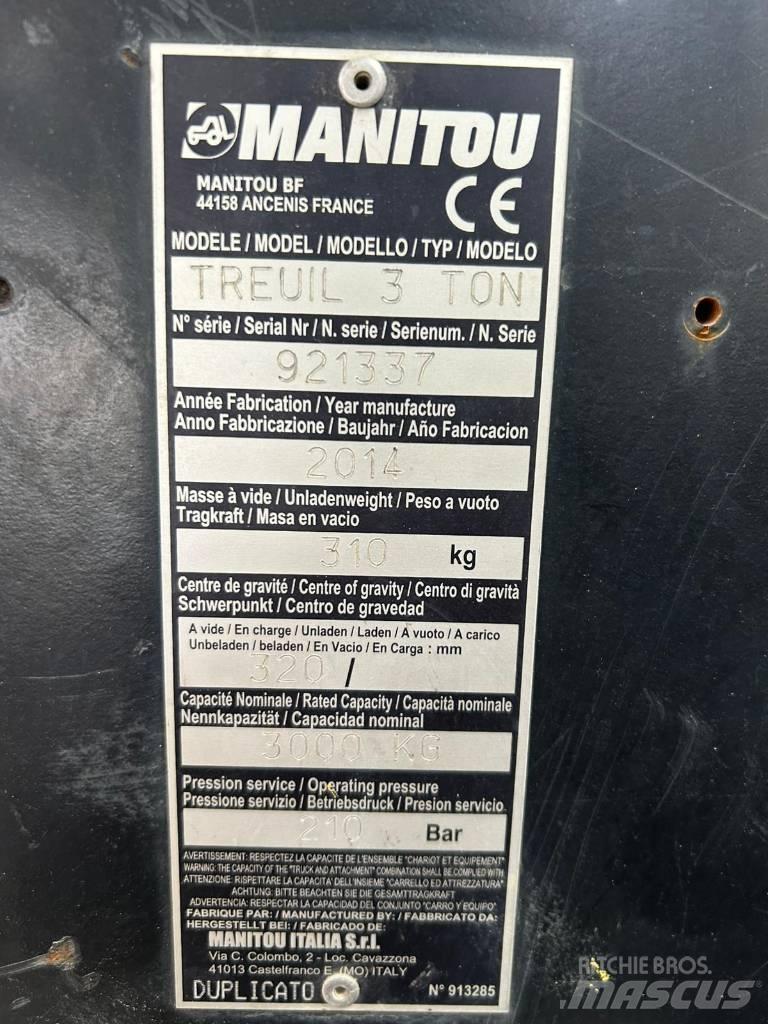 Manitou WINCH 3T Muut