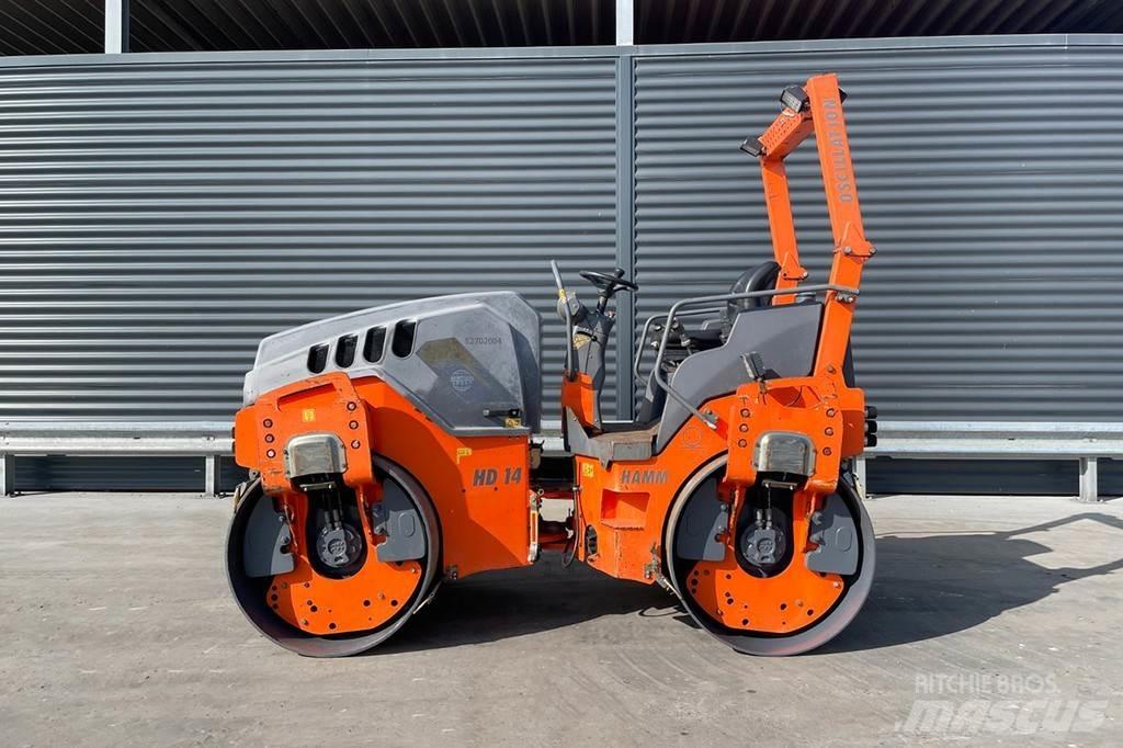 Hamm HD 14 VV Tandemjyrät