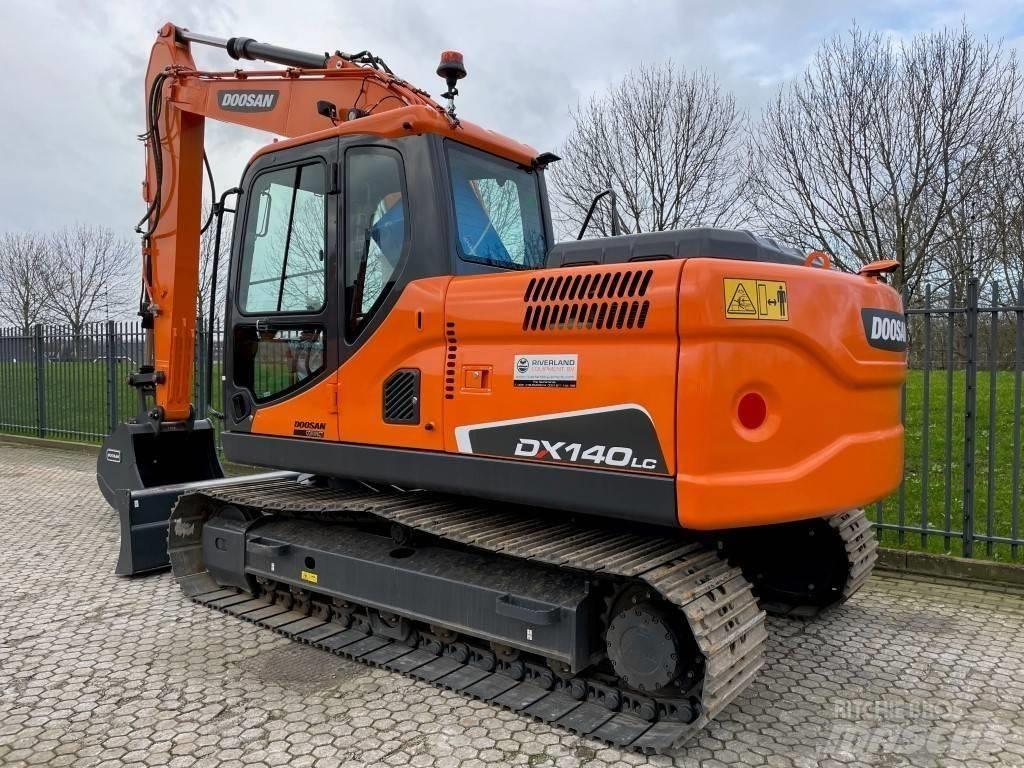 Doosan dx140w Pyöräkaivukoneet