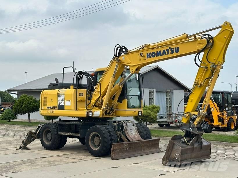 Komatsu PW 160-7E0 Pyöräkaivukoneet