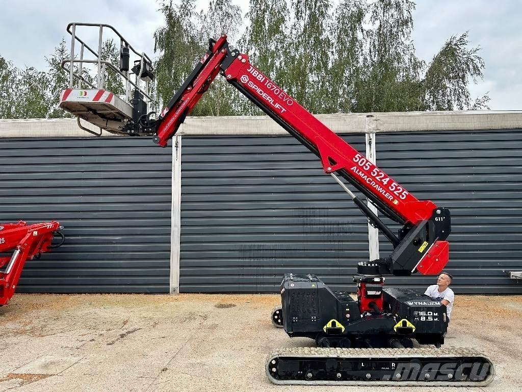 Almac JIBBI 1670 EVO Teleskooppipuominostimet