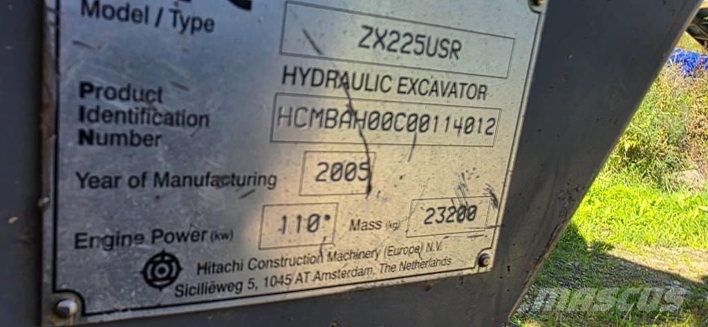 Hitachi ZX 225 USR Telakaivukoneet
