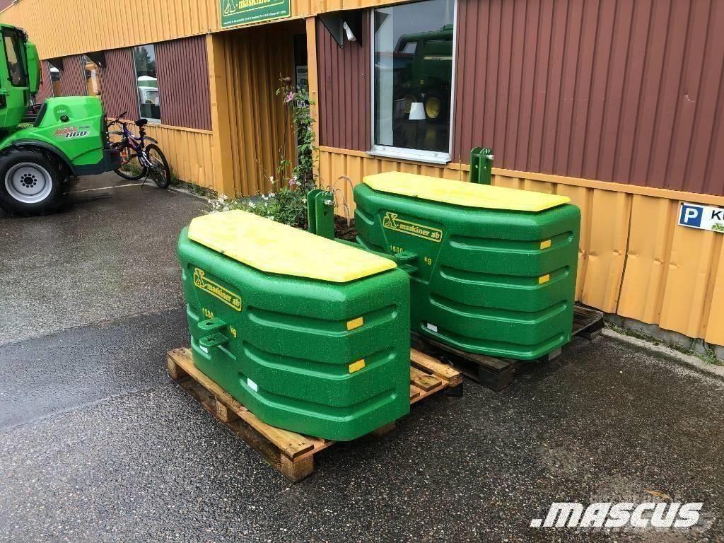  Frontvikter 800 KG Etupainot