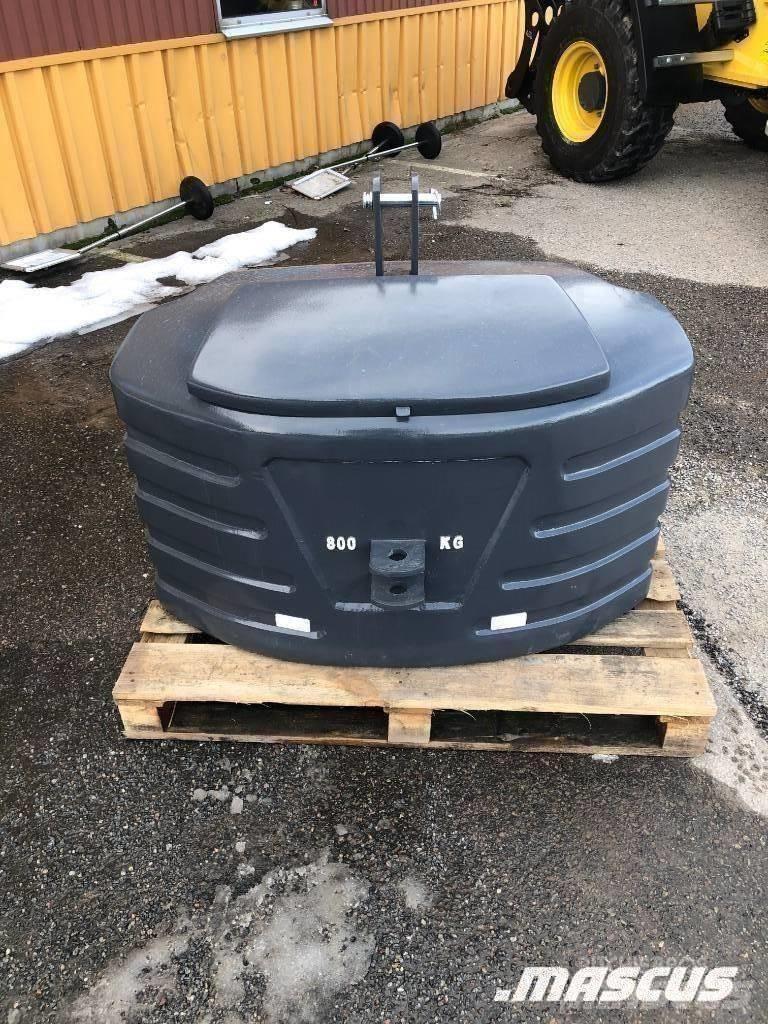  Frontvikter 800 KG Etupainot