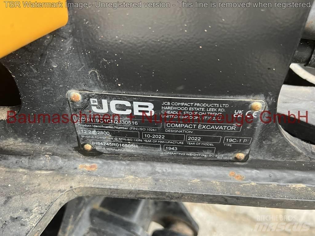 JCB 19C -gebraucht- Minikaivukoneet < 7t