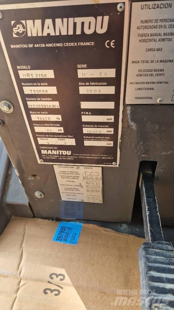 Manitou MRT 2150 M Kurottajat