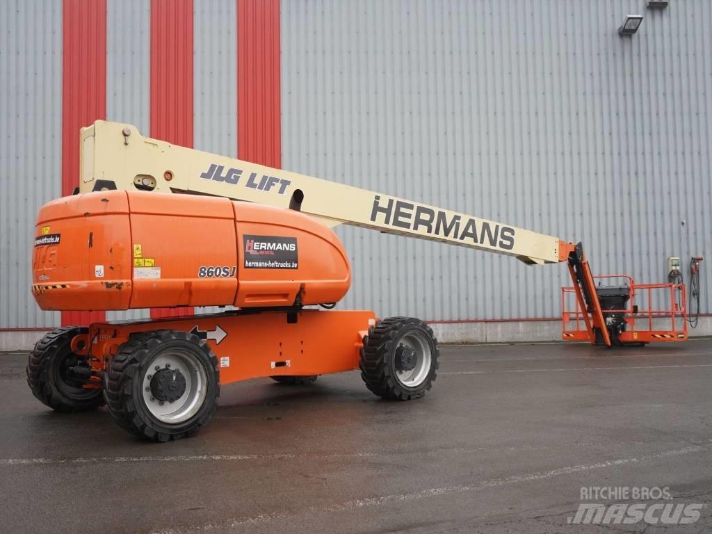 JLG 860 SJ Teleskooppipuominostimet