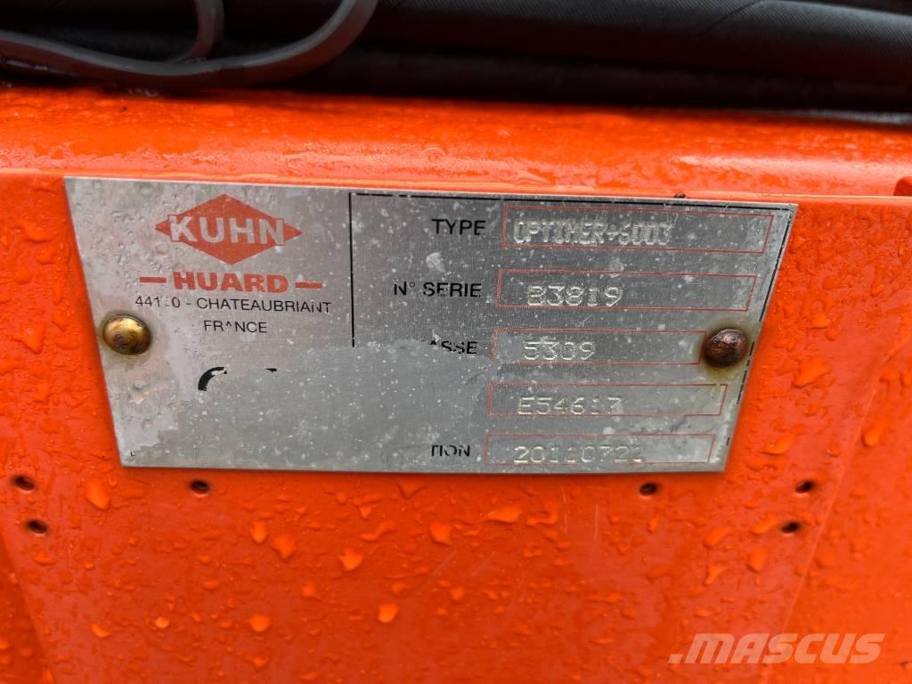 Kuhn Optimer 6003 Kiekkomultaimet ja lautasäkeet