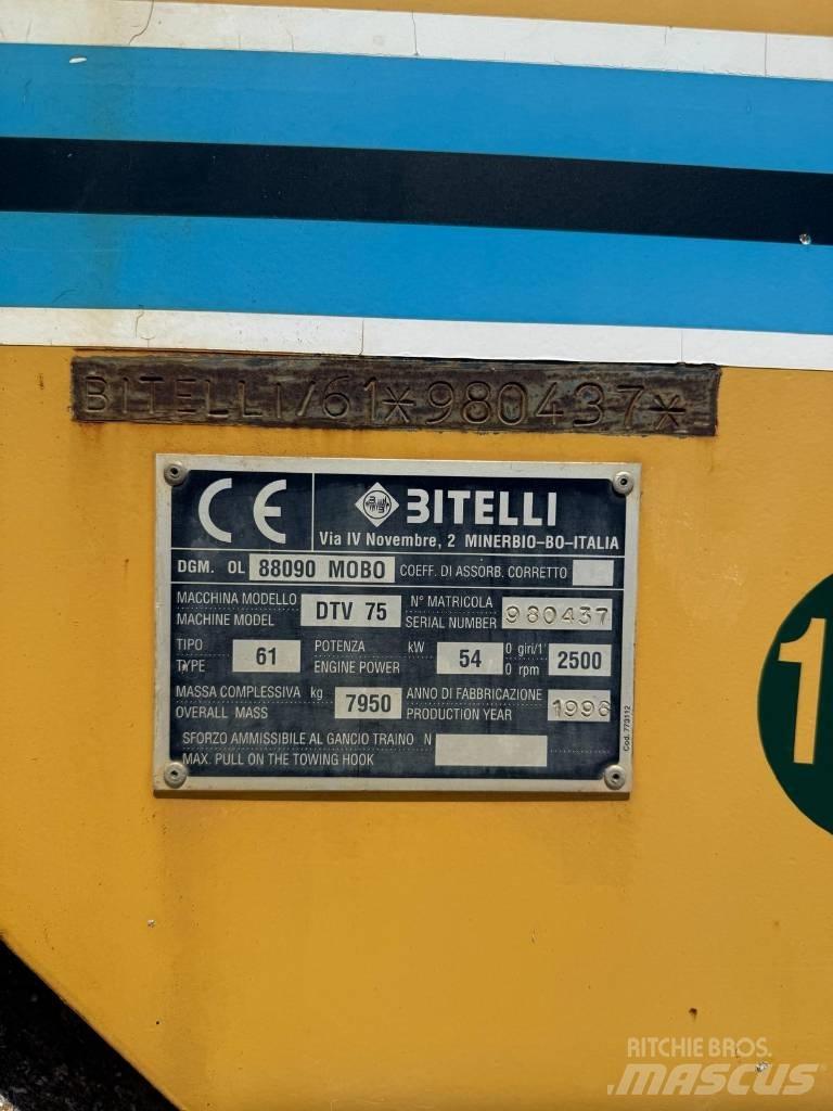 Bitelli DTV 75 Tandemjyrät