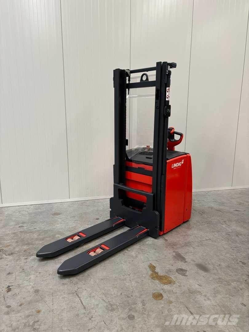 Linde L16 Käyden ajettavat pinoamistrukit