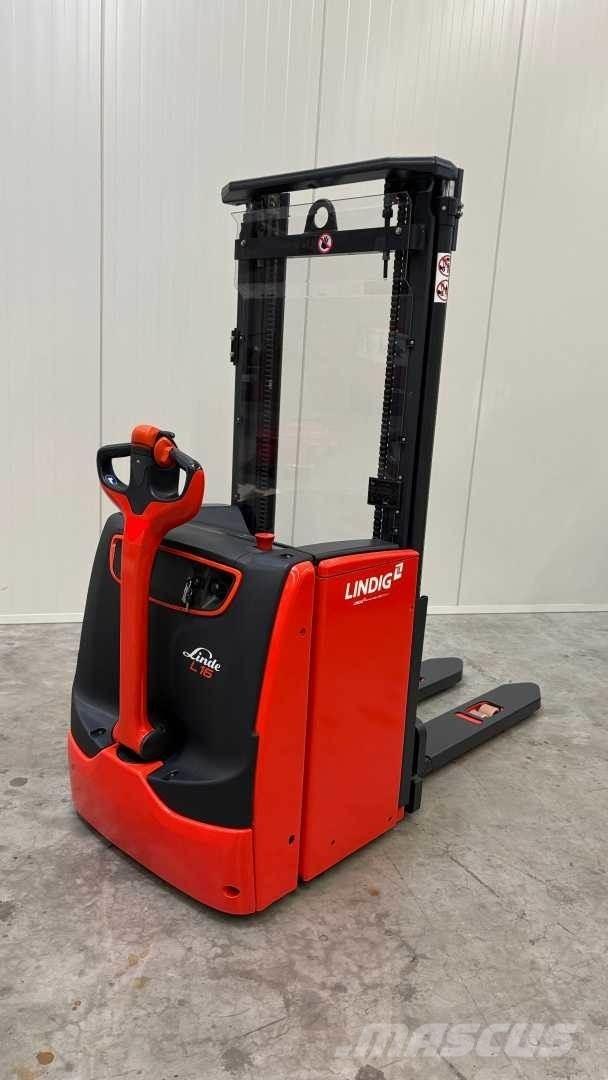 Linde L16 Käyden ajettavat pinoamistrukit