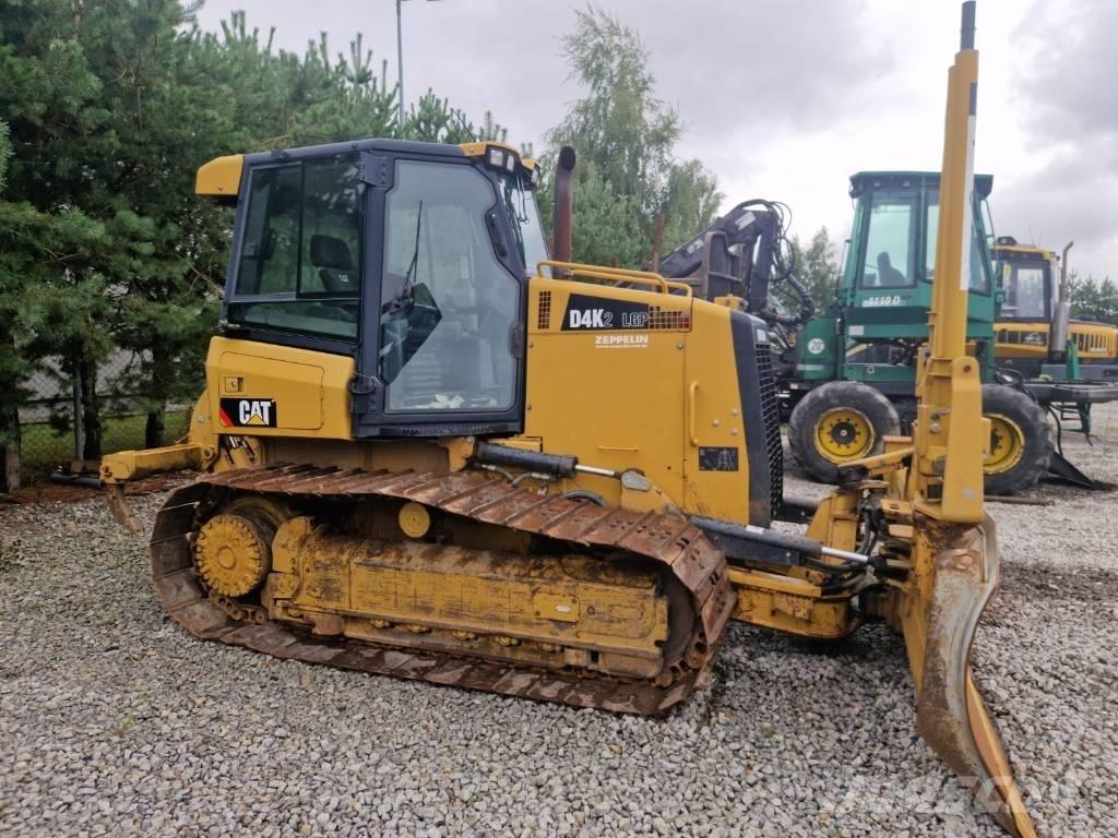 CAT D 4 K 2 LGP Telaketjupuskutraktorit